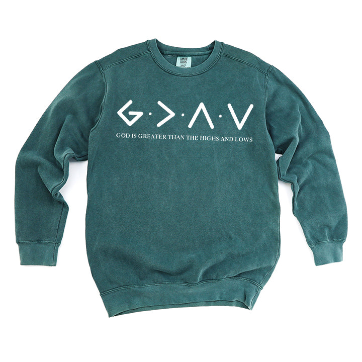 God Is Greater | Garment Dyed Sweatshirt