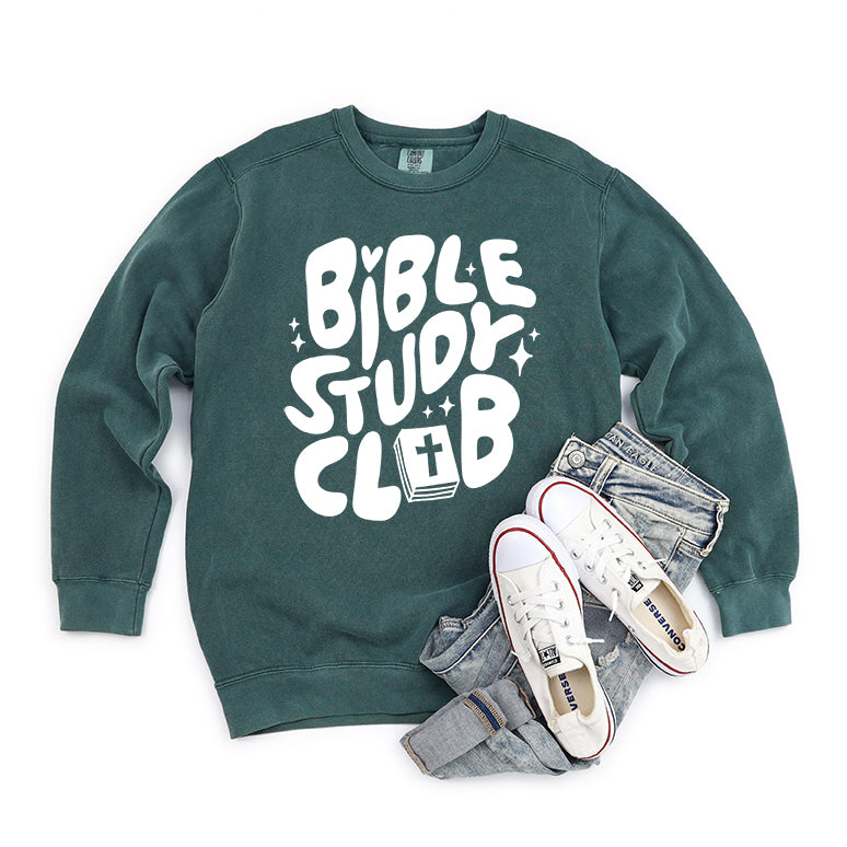 Bible Study Club | Garment Dyed Sweatshirt
