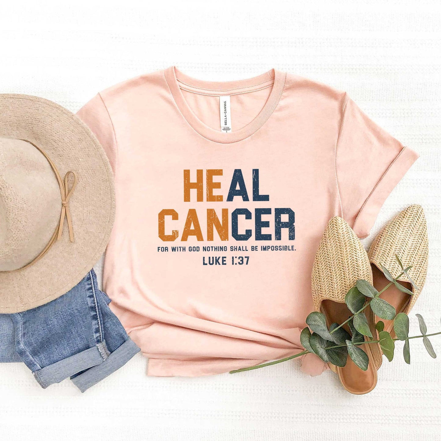 Heal Cancer | Short Sleeve Crew Neck