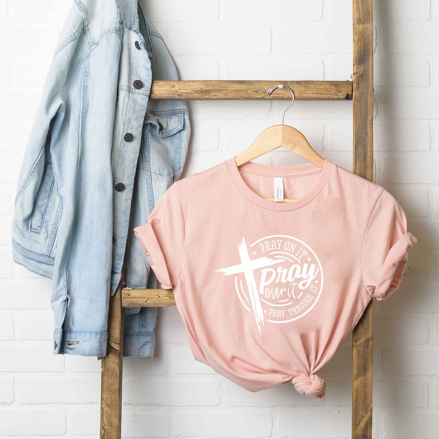 Pray Over it | Short Sleeve Crew Neck