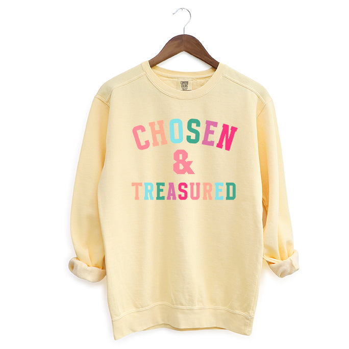 Chosen And Treasured | Garment Dyed Sweatshirt