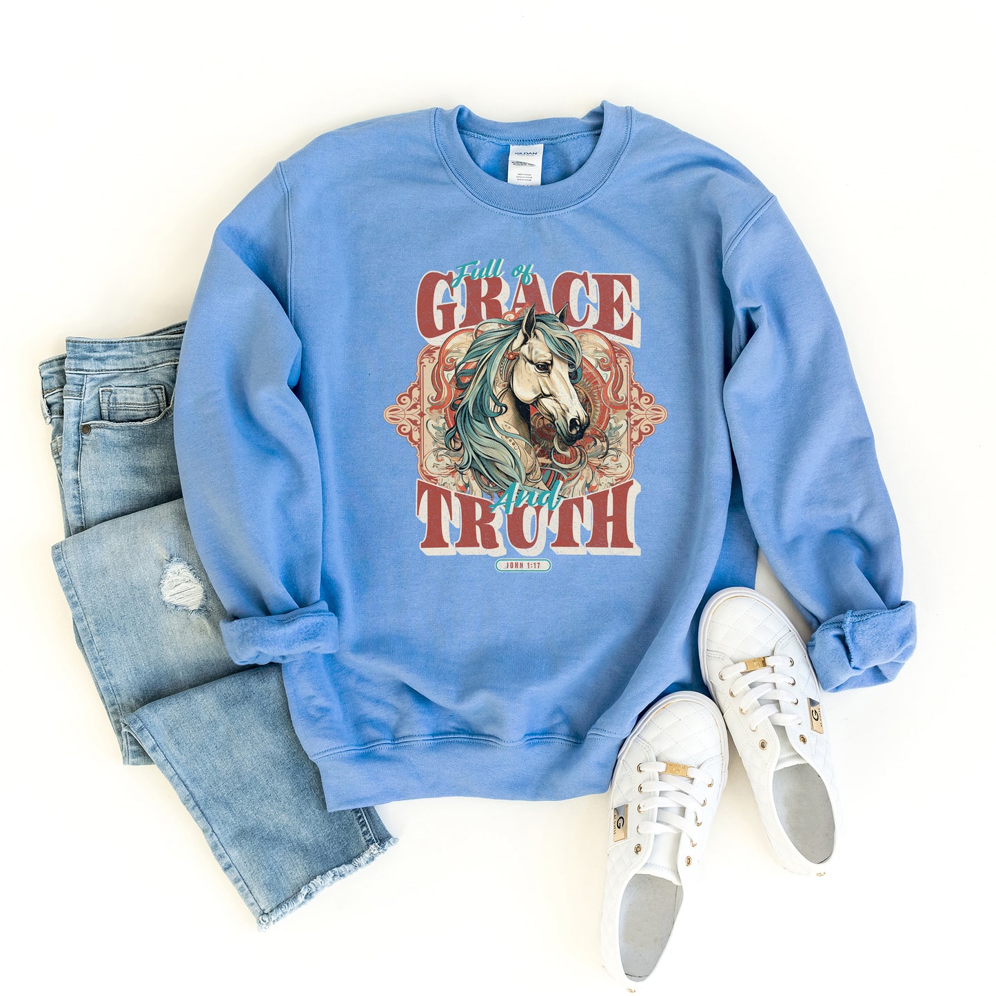 Grace Horse | Graphic Sweatshirt