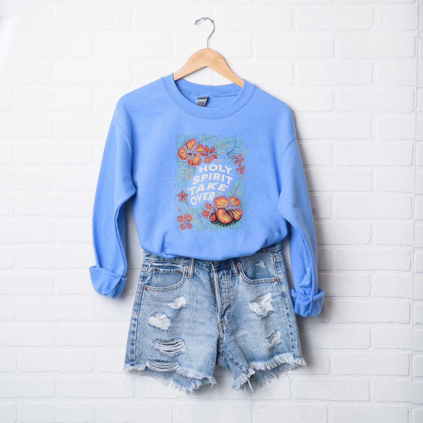 Holy Spirit Take Over| Graphic Sweatshirt