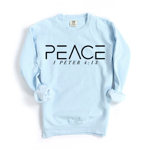 Peace | Garment Dyed Sweatshirt