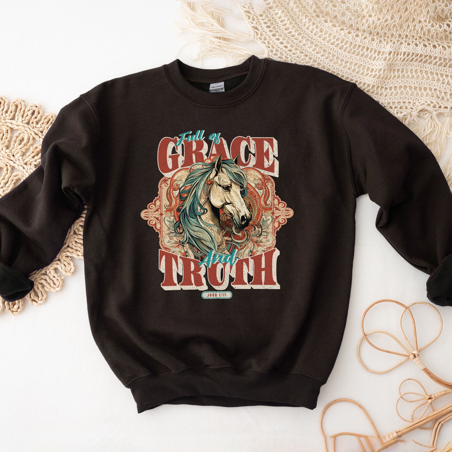 Grace Horse | Graphic Sweatshirt