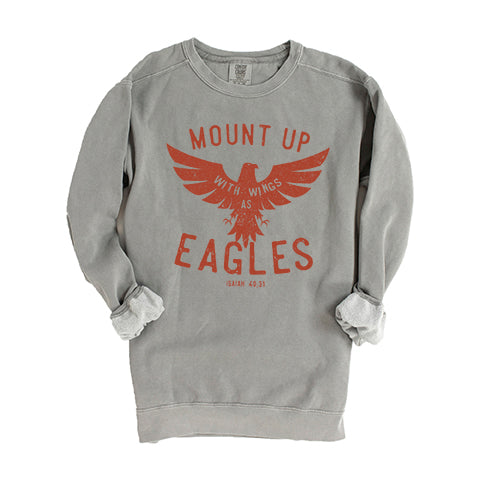 Wings As Eagles | Garment Dyed Sweatshirt