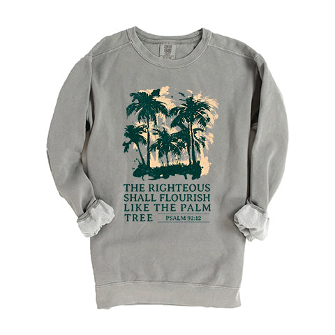 Righteous Flourish | Garment Dyed Sweatshirt