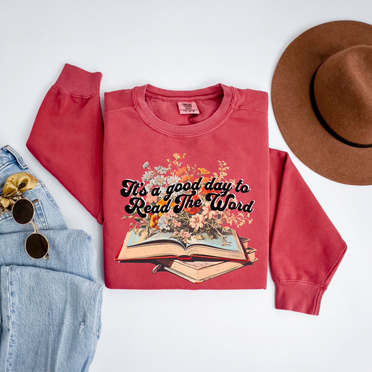 Read The Word | Garment Dyed Sweatshirt