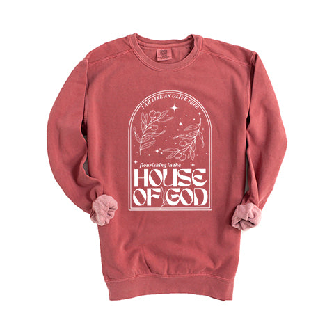 House Of God | Garment Dyed Sweatshirt