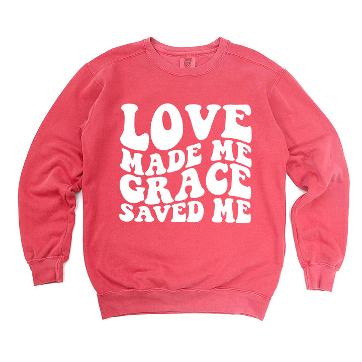 Love Made Me | Garment Dyed Sweatshirt