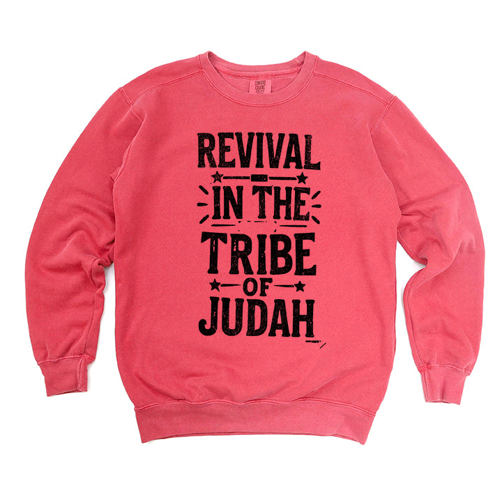 Revival In The Tribe | Garment Dyed Sweatshirt