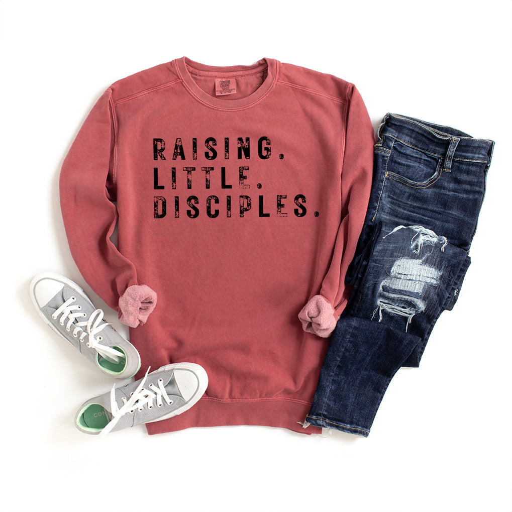 Raising Little Disciples | Garment Dyed Sweatshirt