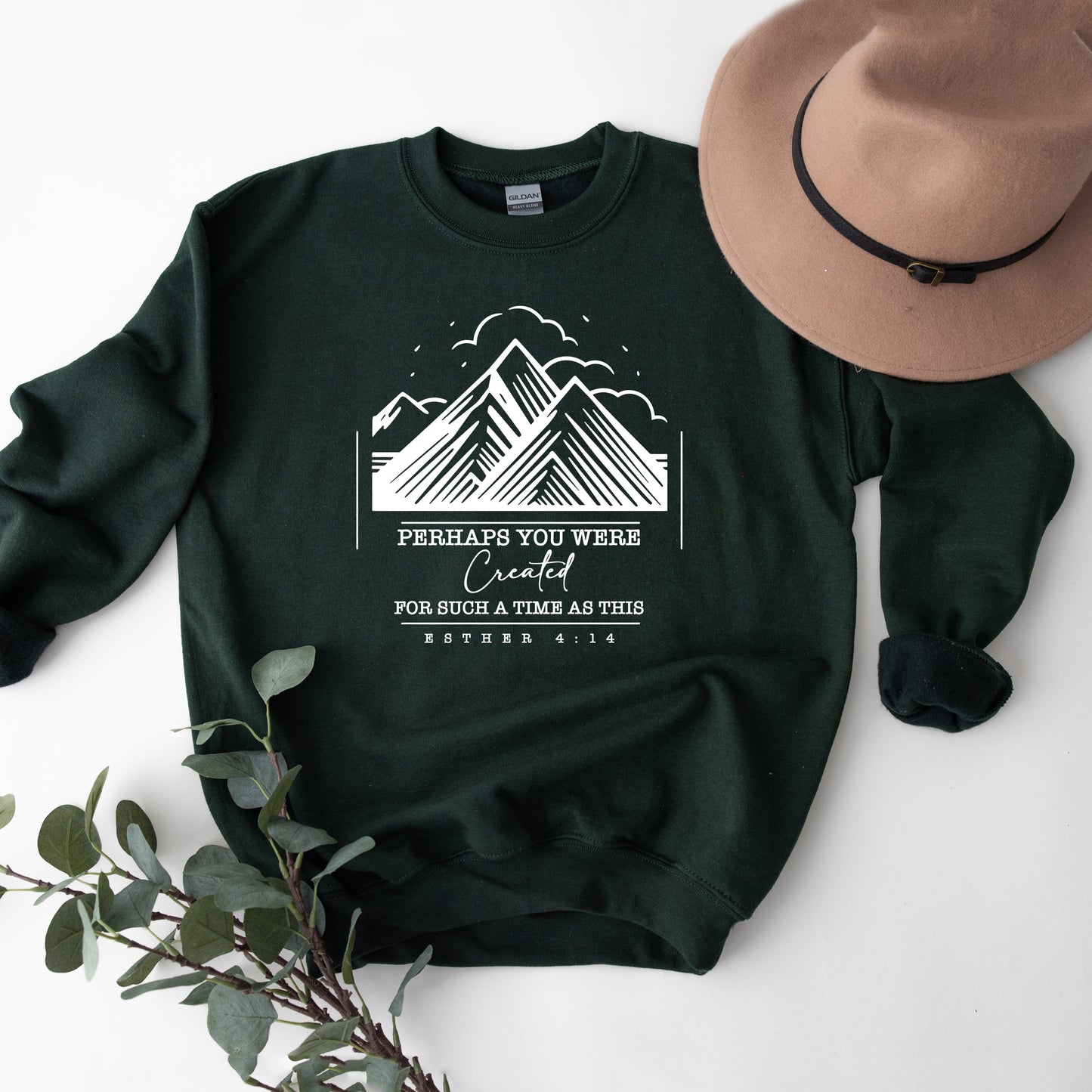 You Were Created Mountains| Graphic Sweatshirt