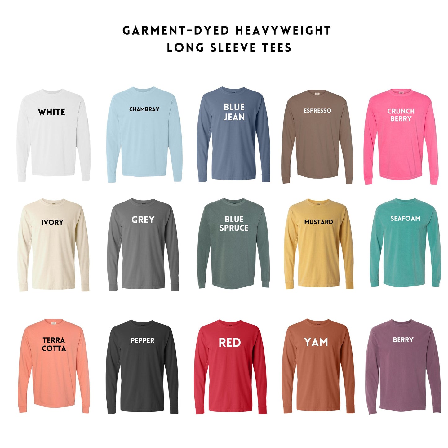 A Lot Can Happen In 3 Days Floral | Garment Dyed Long Sleeve
