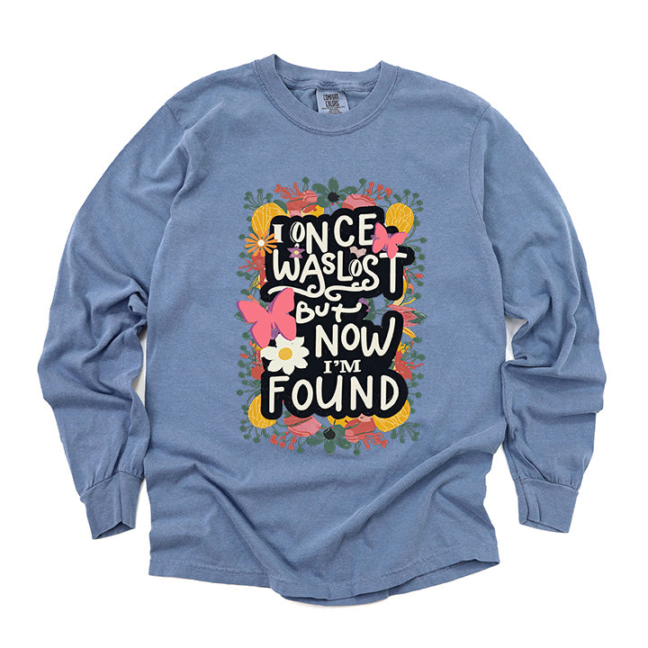 I Once Was Lost | Garment Dyed Long Sleeve