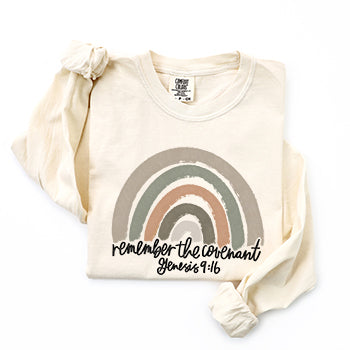 Remember The Covenant | Garment Dyed Long Sleeve