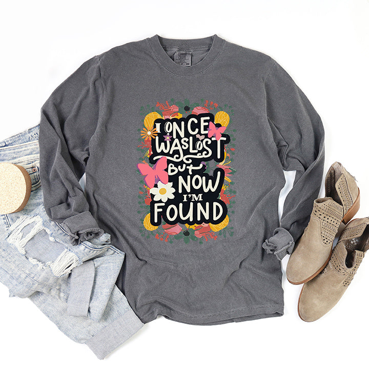 I Once Was Lost | Garment Dyed Long Sleeve
