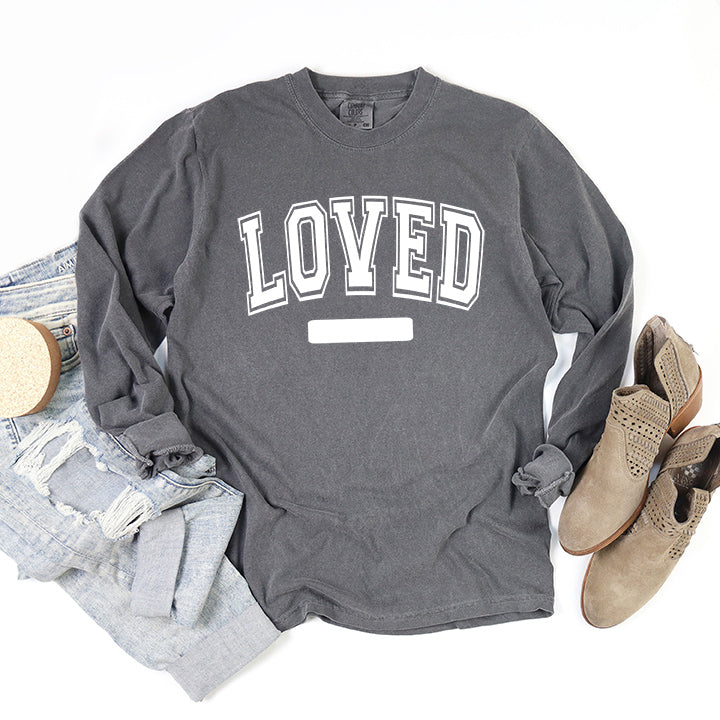 Loved Varsity 3.16 | Garment Dyed Long Sleeve