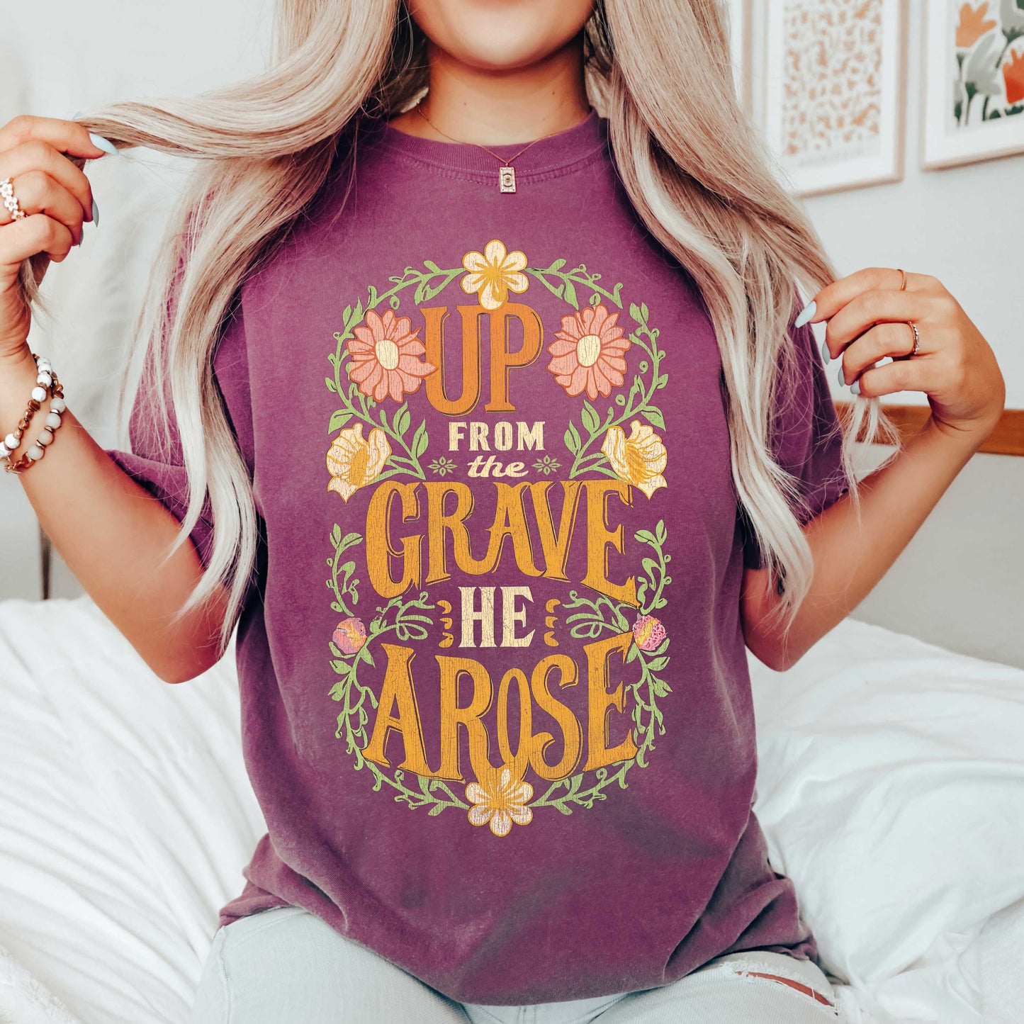 Up From The Grave | Garment Dyed Tee