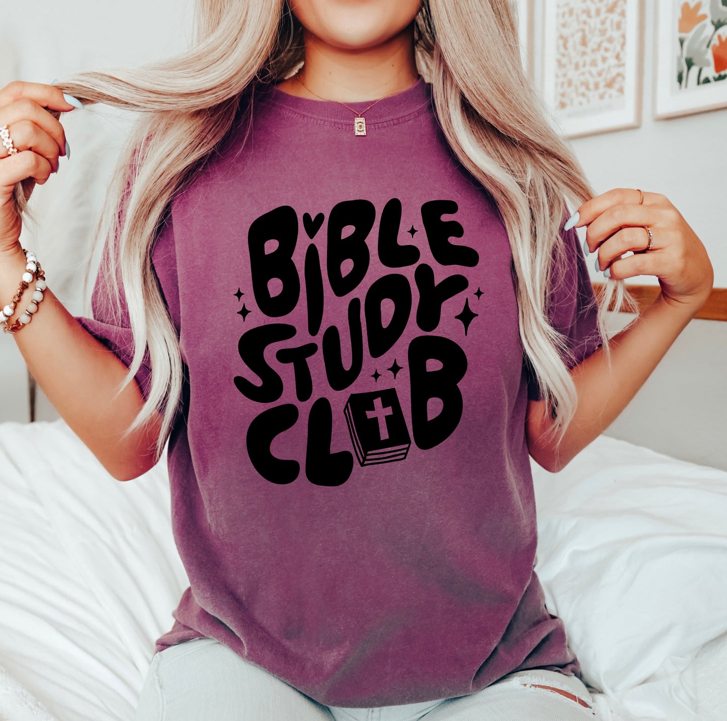 Bible Study Club | Garment Dyed Tee