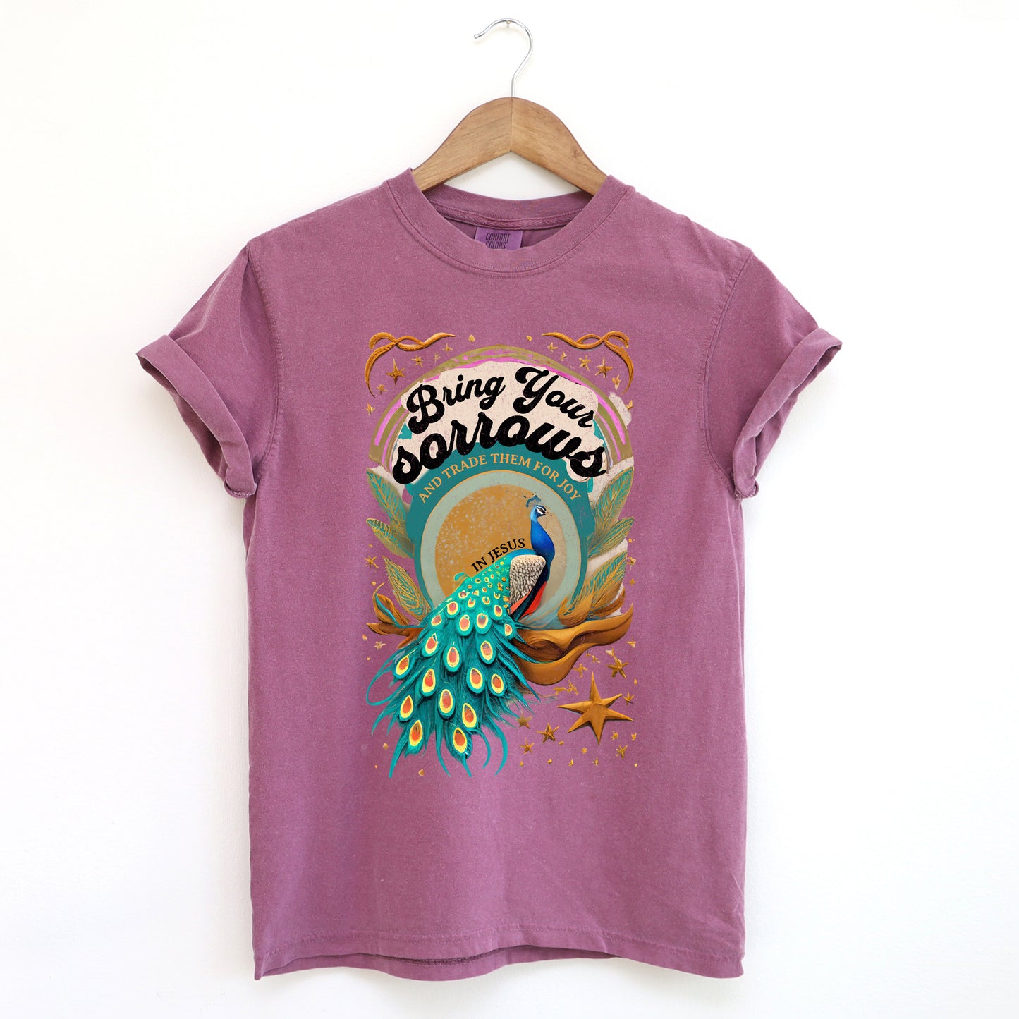 Bring Your Sorrows | Garment Dyed Tee