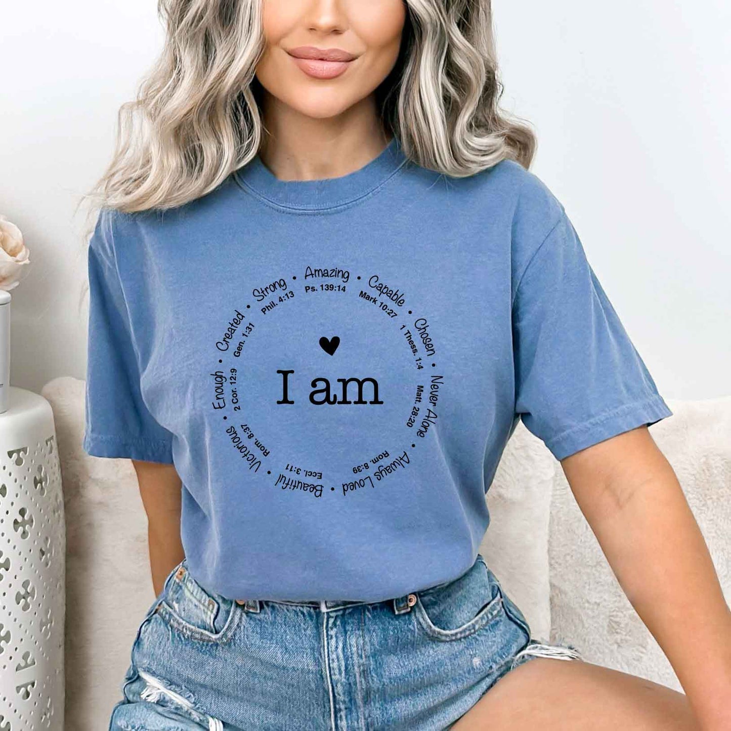 I Am Circle | Garment Dyed Tee