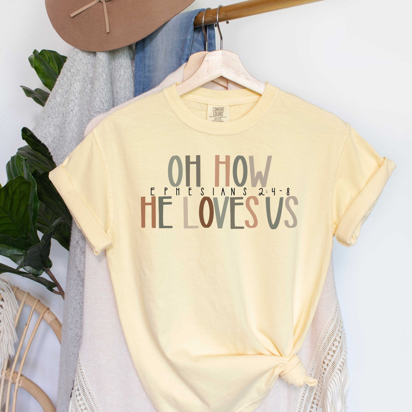 How He Loves Us | Garment Dyed Tee