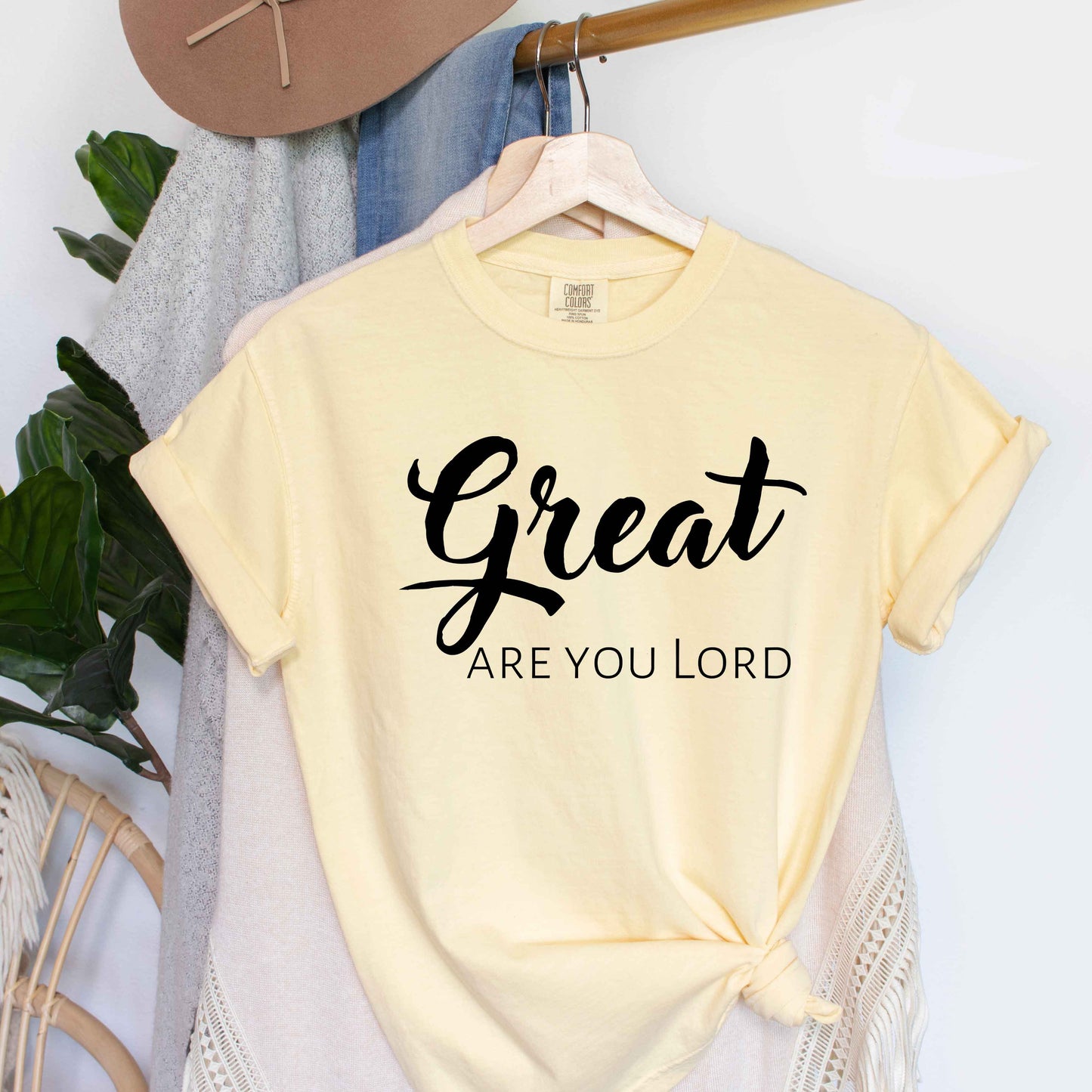 Great Are You Lord | Short Sleeve Crew Neck