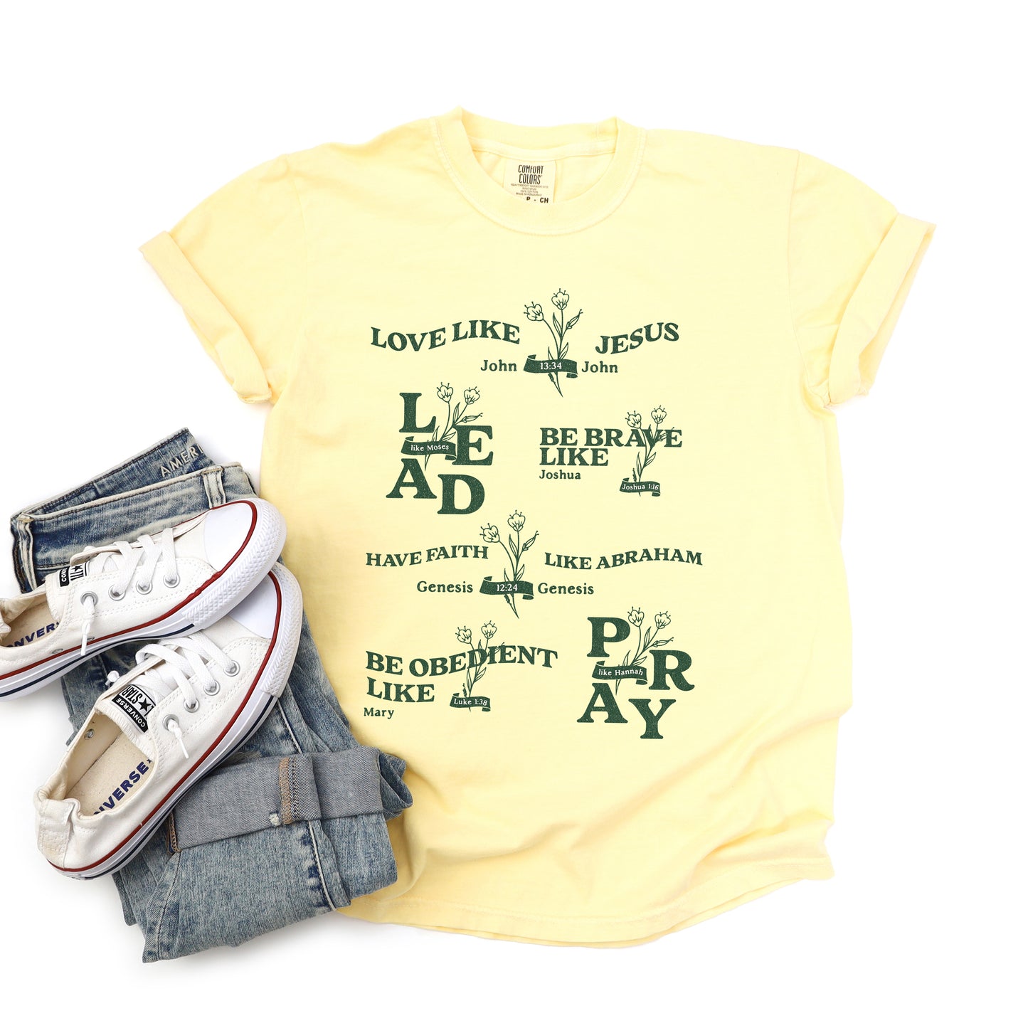Bible Figures | Garment Dyed Tee