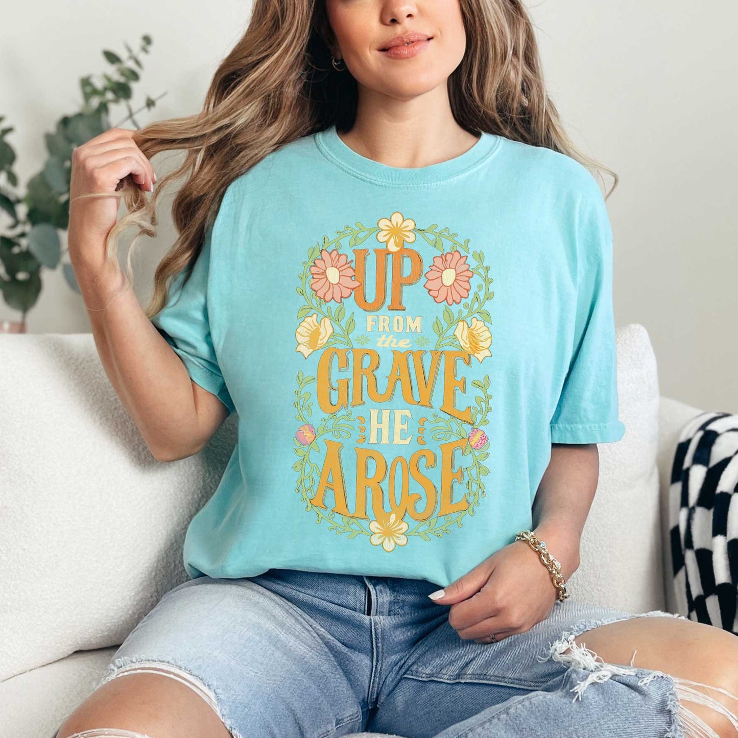 Up From The Grave | Garment Dyed Tee