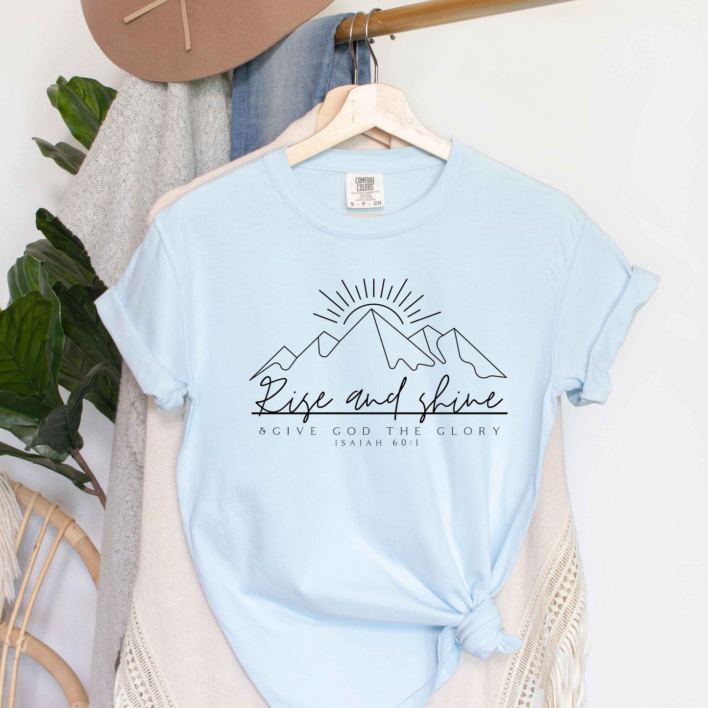 Rise and Shine Glory | Garment Dyed Tee