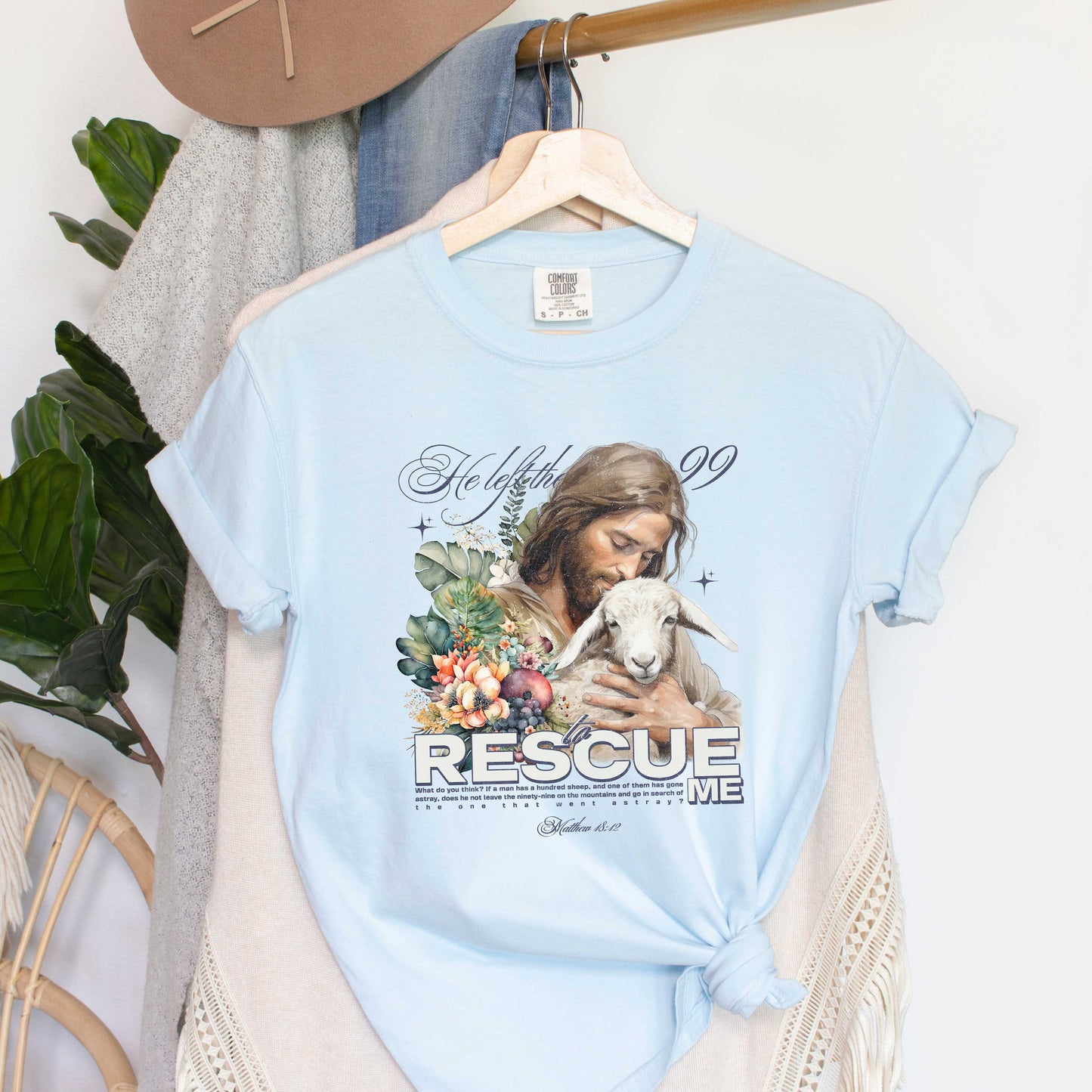 He Left The 99 | Garment Dyed Tee