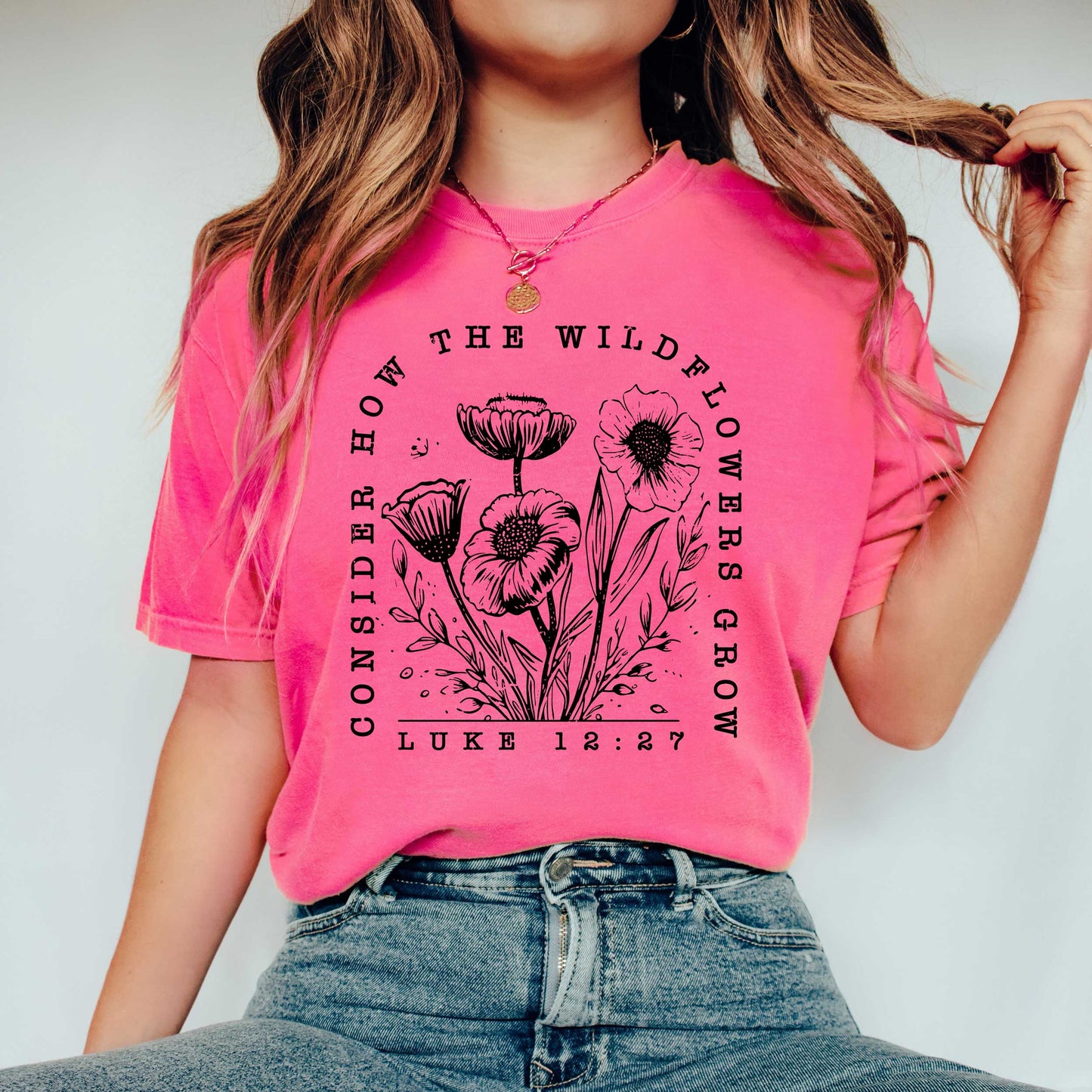 Wildflowers Grow | Garment Dyed Tee
