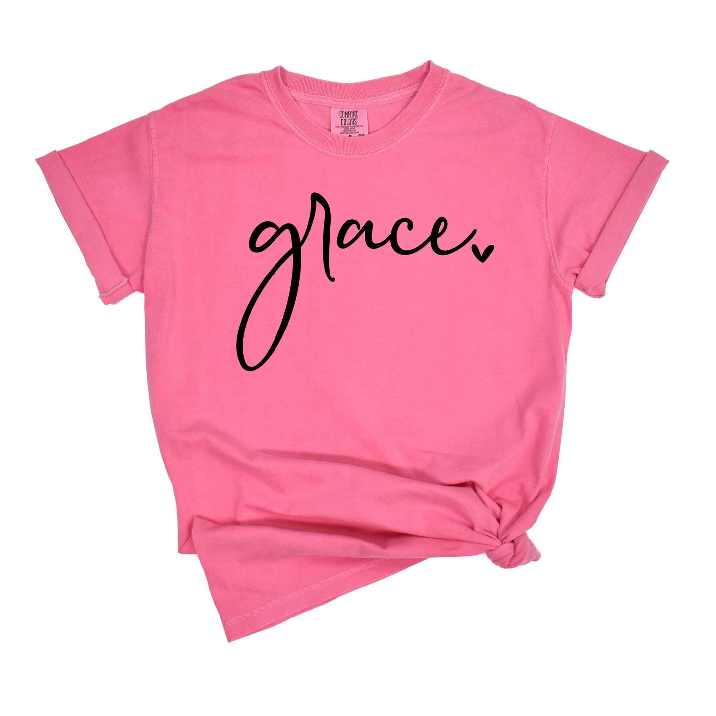 Grace Heart | Short Sleeve Crew Neck