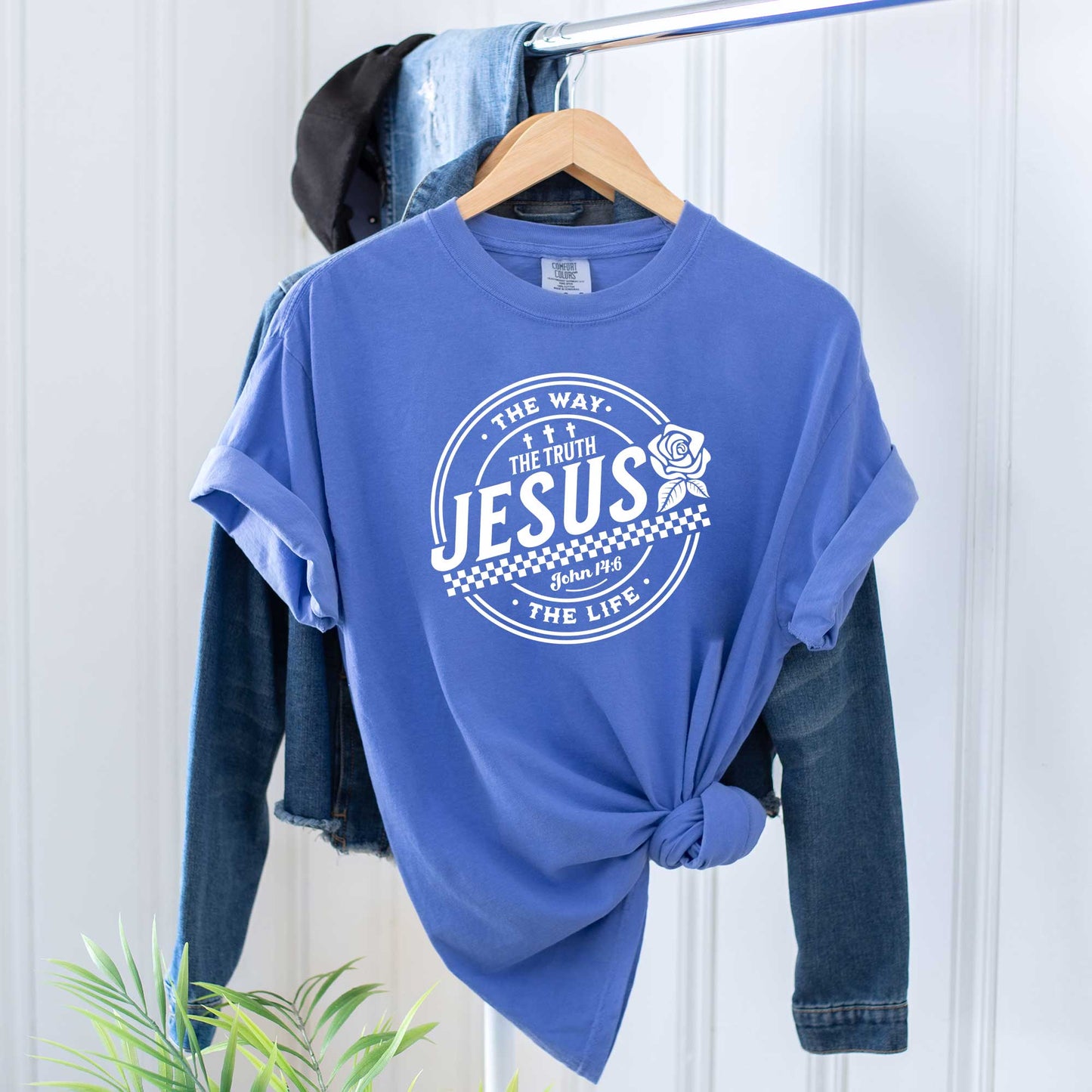 Jesus The Way | Garment Dyed Tee