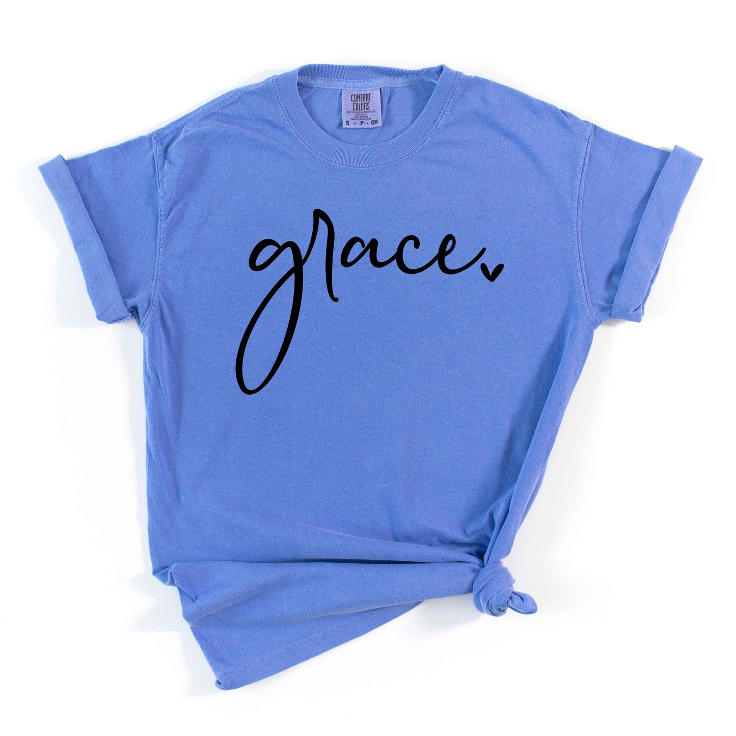 Grace Heart | Short Sleeve Crew Neck
