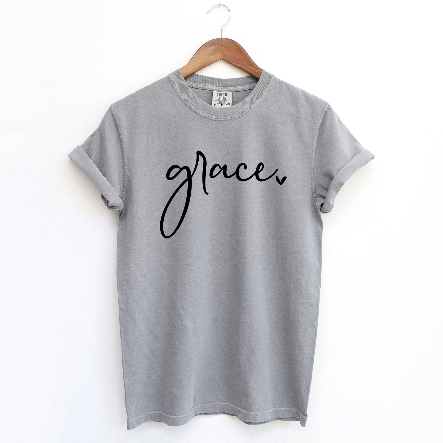 Grace Heart | Short Sleeve Crew Neck