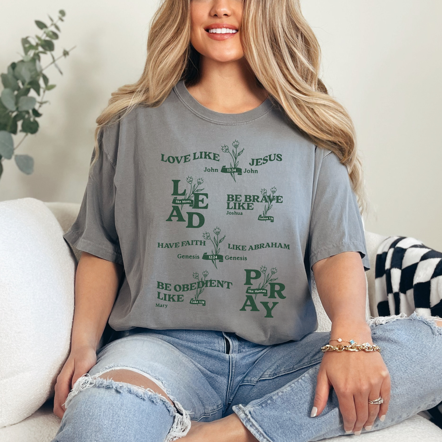 Bible Figures | Garment Dyed Tee