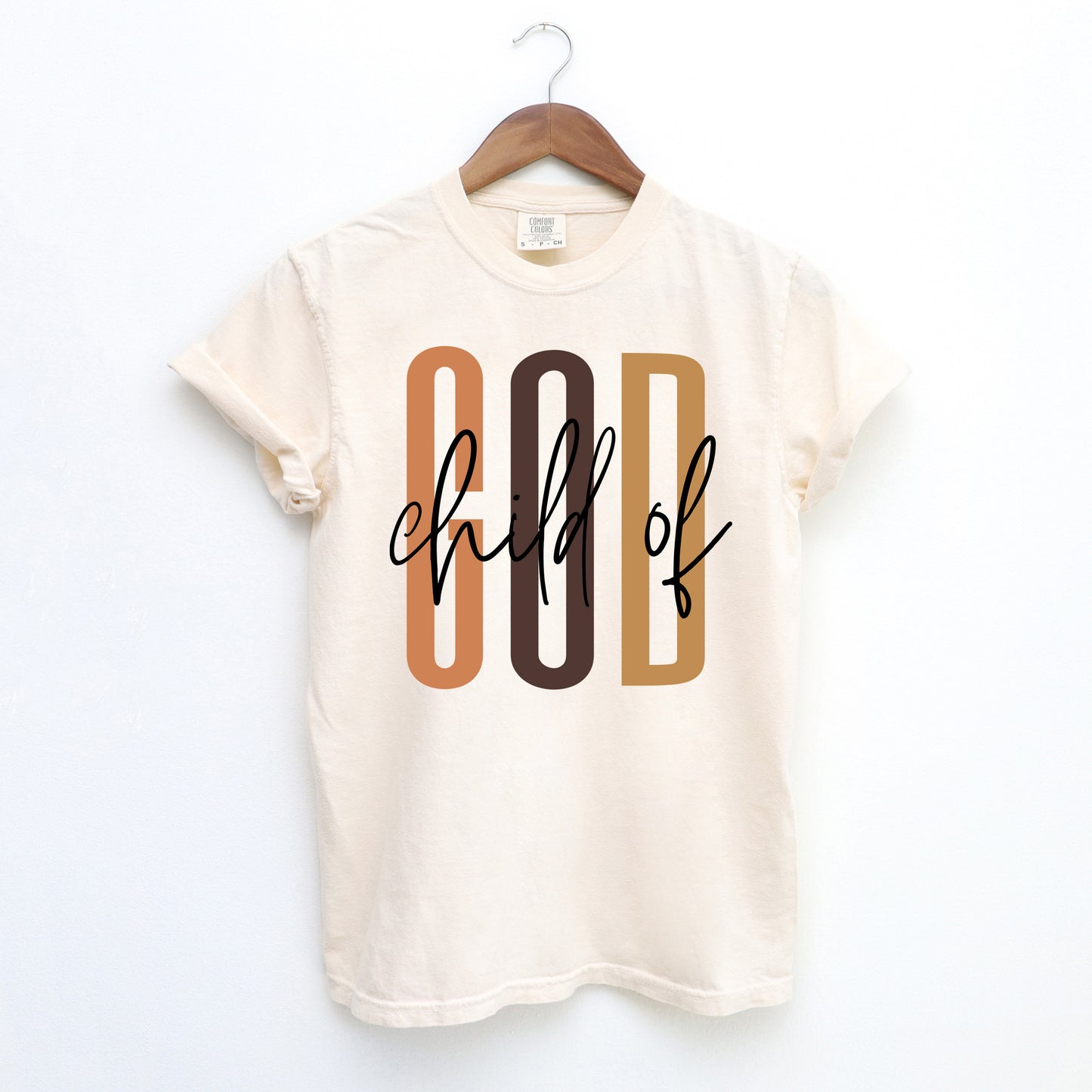 Child Of God Cursive | Garment Dyed Tee