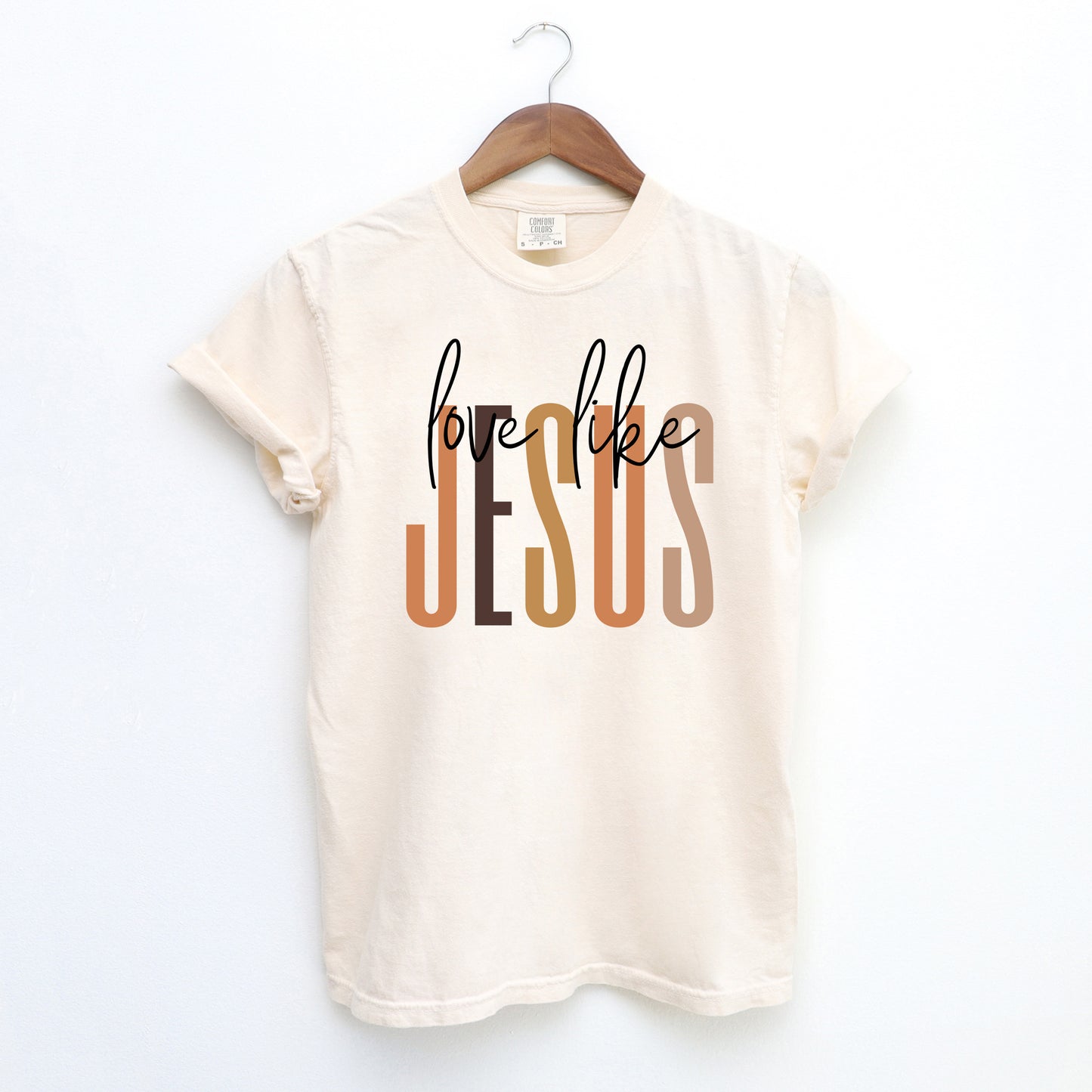 Love Like Jesus Neutrals | Garment Dyed Tee