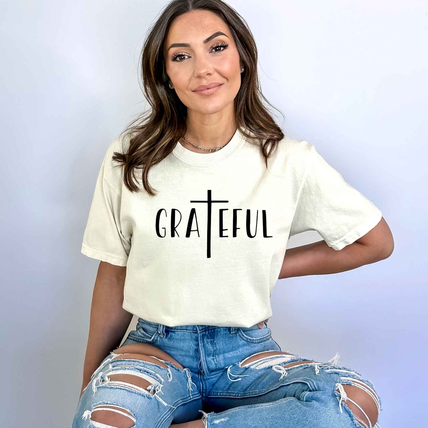Grateful Cross | Short Sleeve Crew Neck