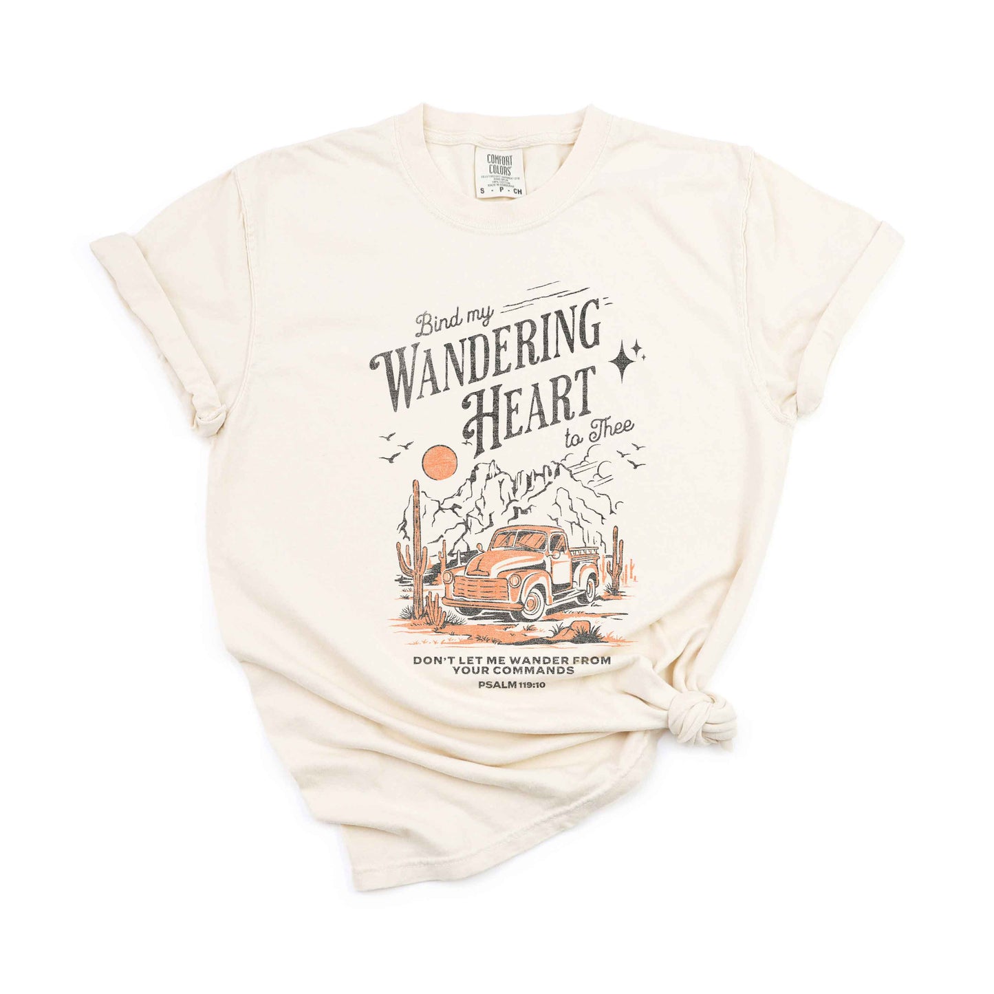 Bind My Wandering Heart | Garment Dyed Tee