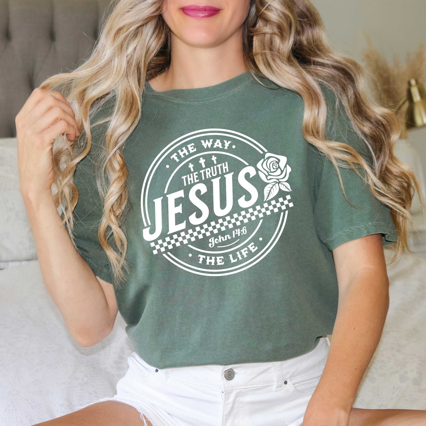 Jesus The Way | Garment Dyed Tee