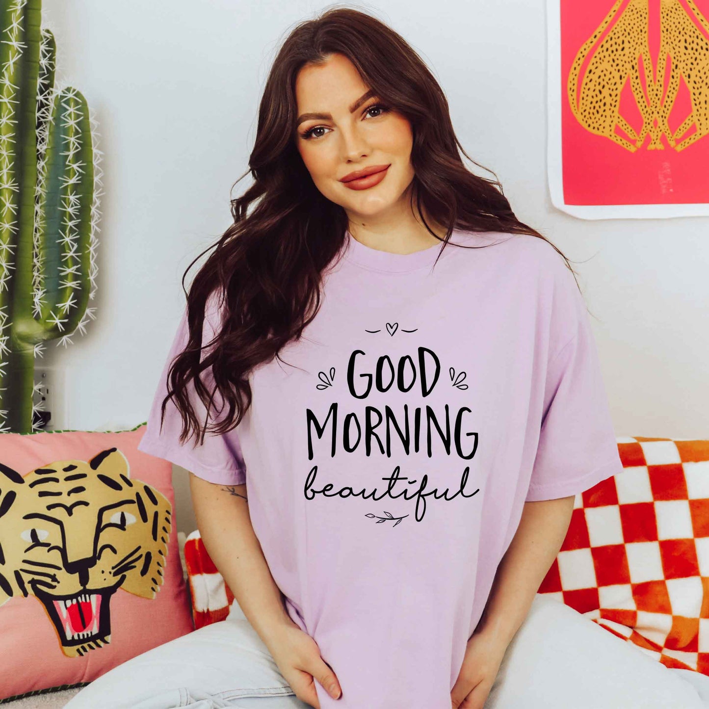 Good Morning Beautiful | Short Sleeve Crew Neck