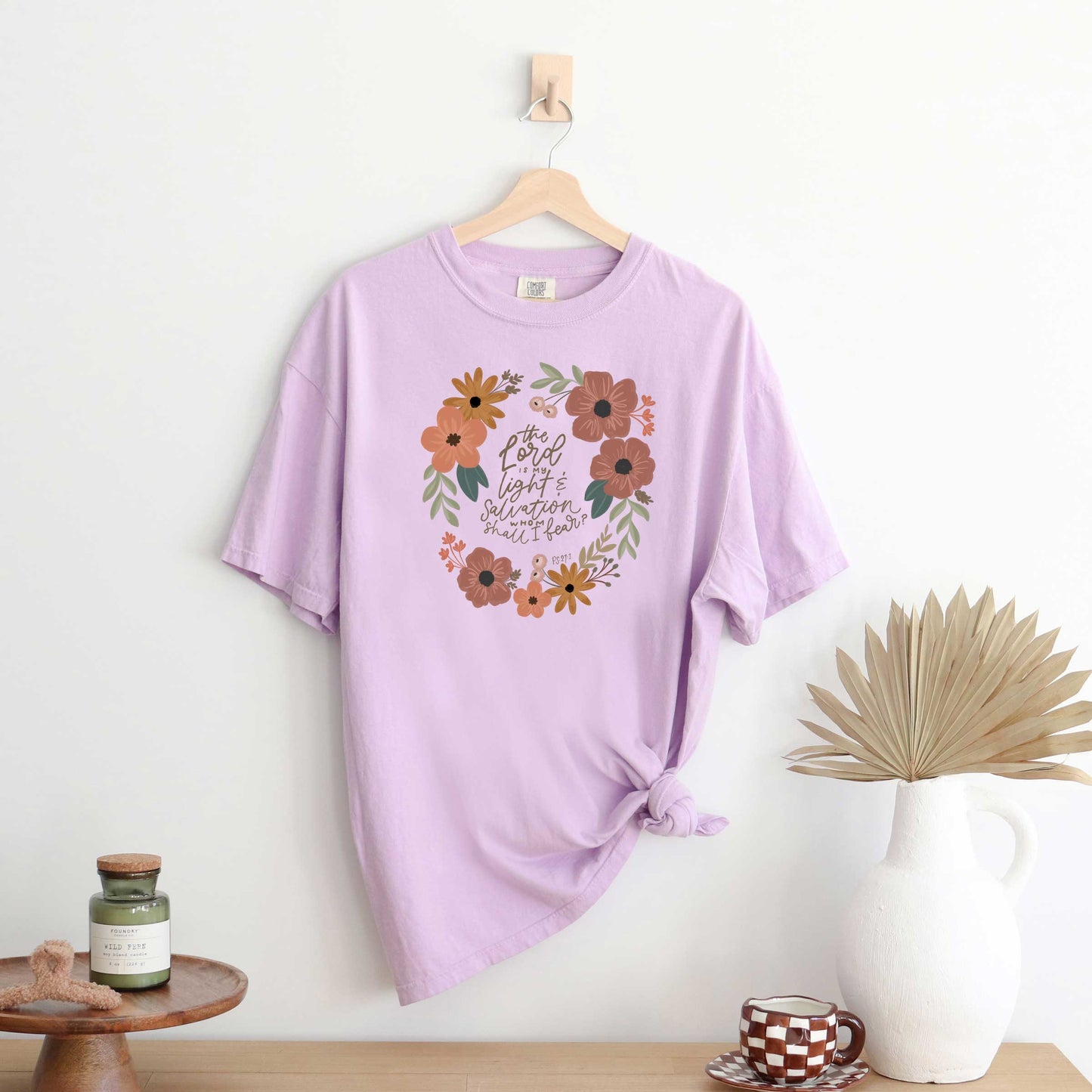 The Lord Is My Light | Garment Dyed Tee