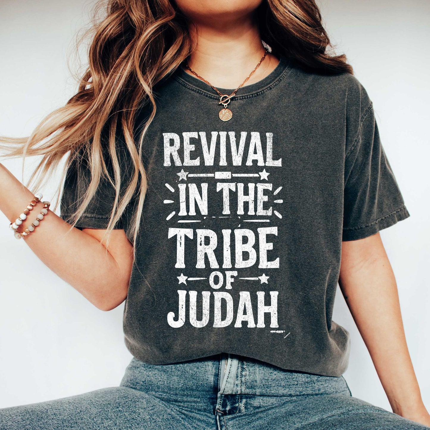 Revival In The Tribe | Garment Dyed Tee