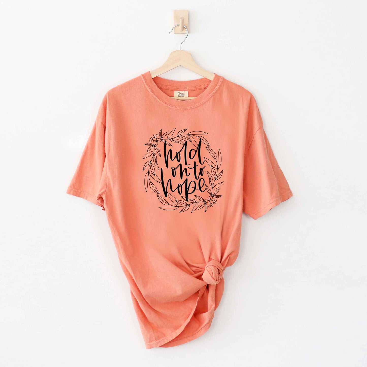 Hold On To Hope | Short Sleeve Crew Neck