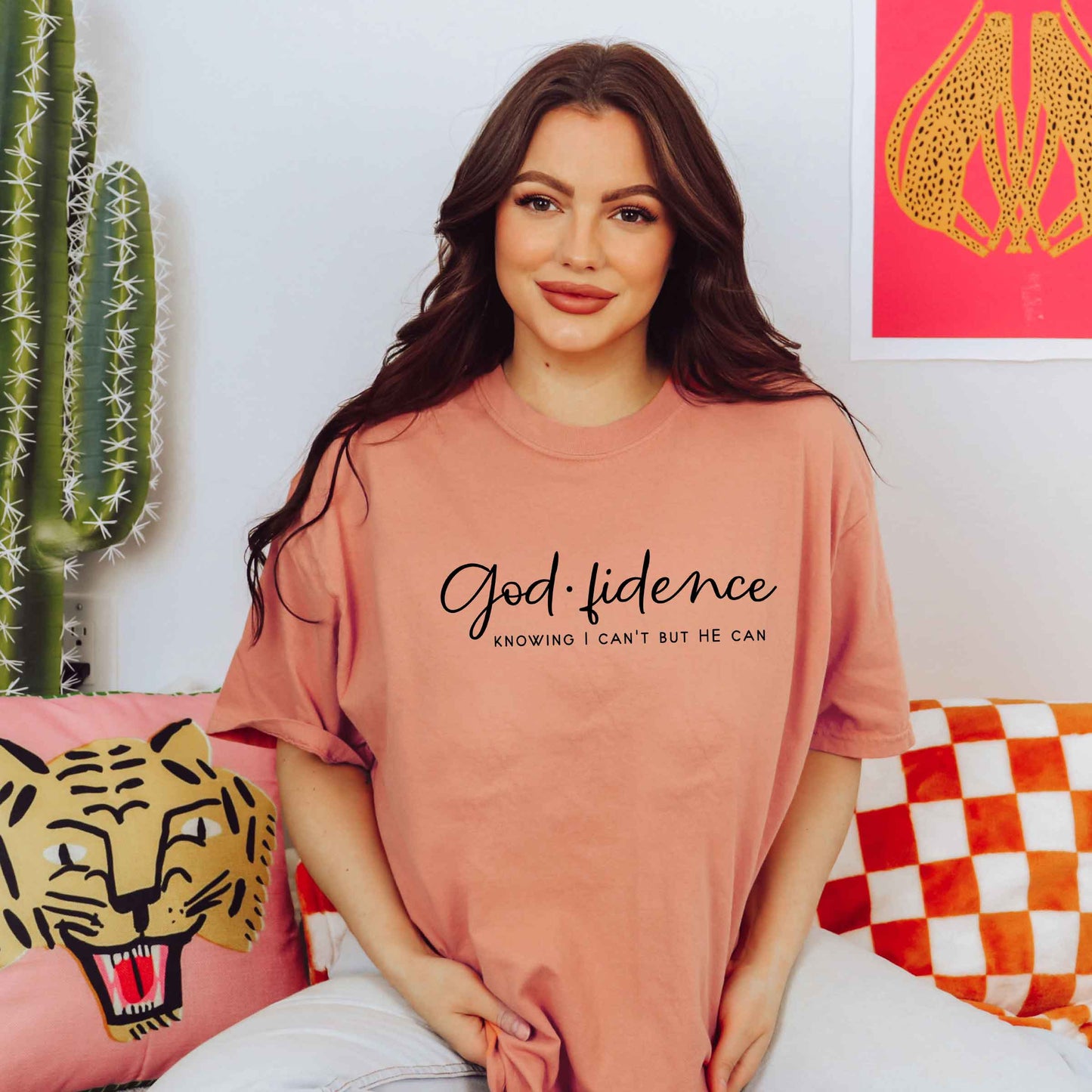 Godfidence | Garment Dyed Tee