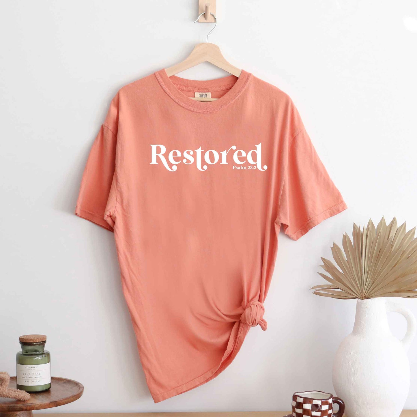 Restored Scripture | Garment Dyed Tee