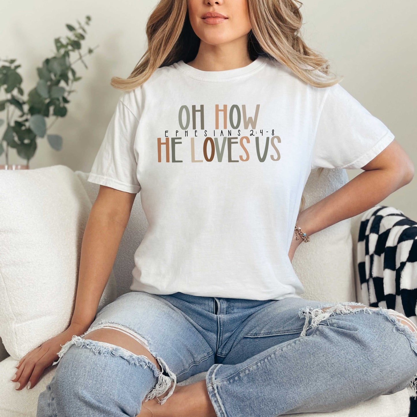 How He Loves Us | Garment Dyed Tee